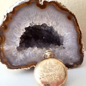 Vintage keystone pocket watch